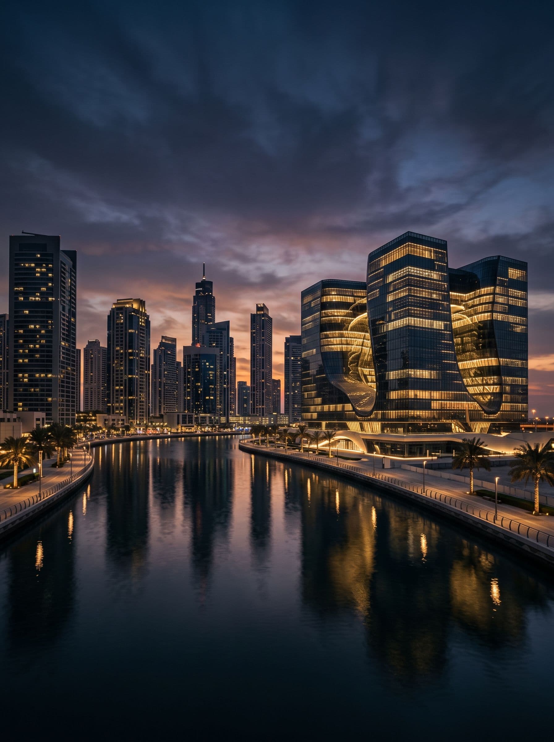 Dubai skyline — Gurgaon roadshow