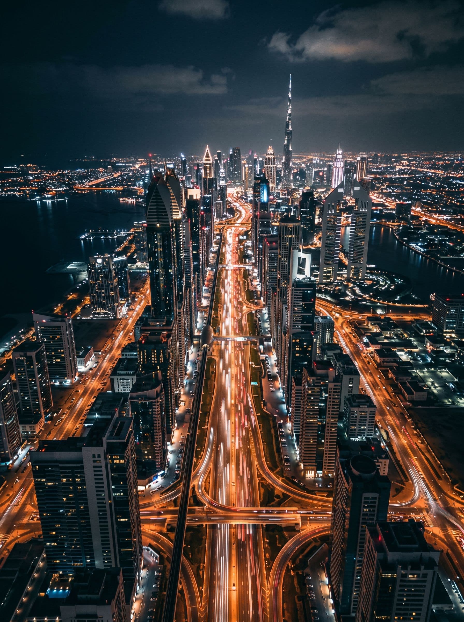 Dubai skyline — Sonipat roadshow