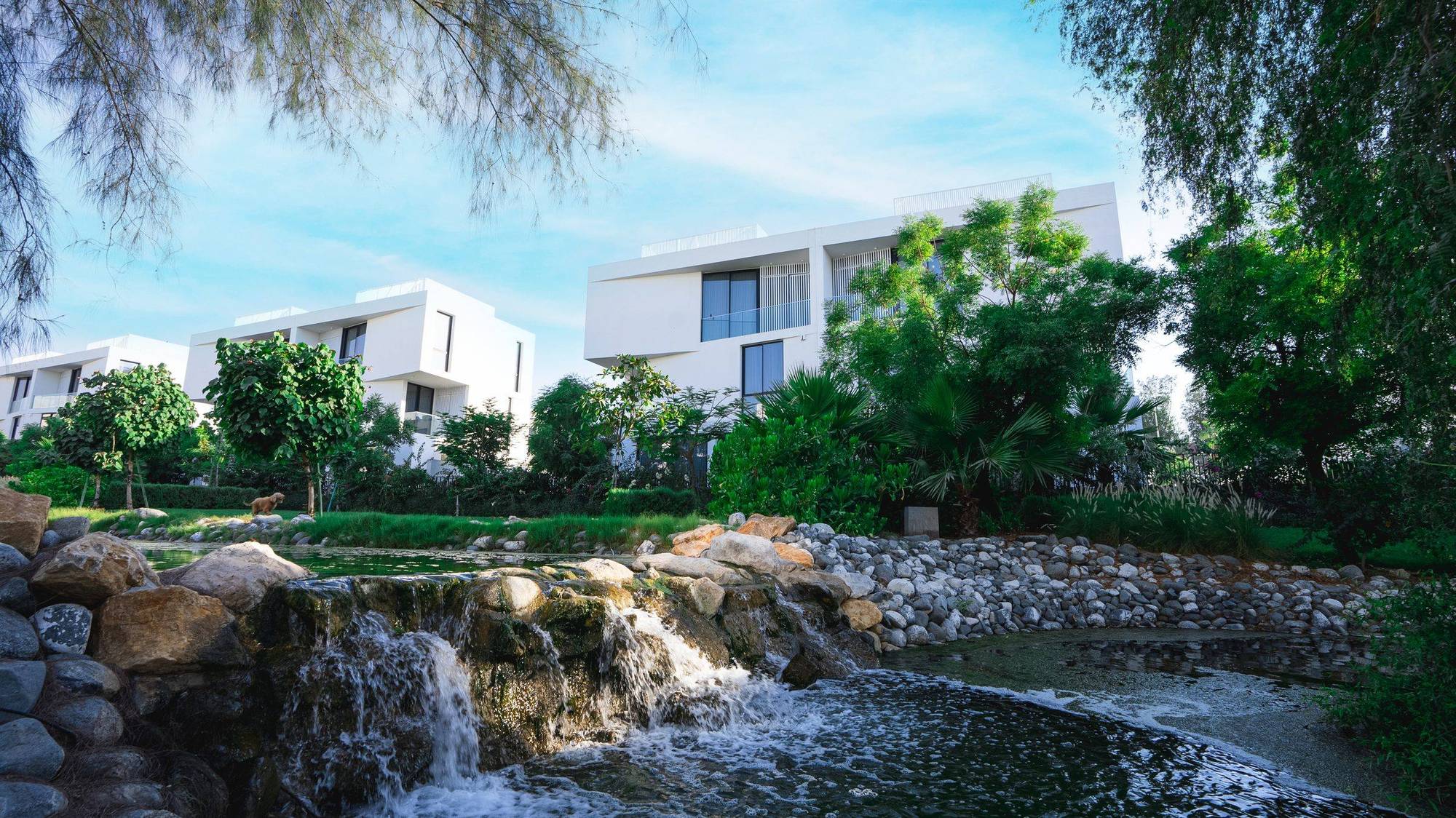 Gardens and waterways of Al Barari