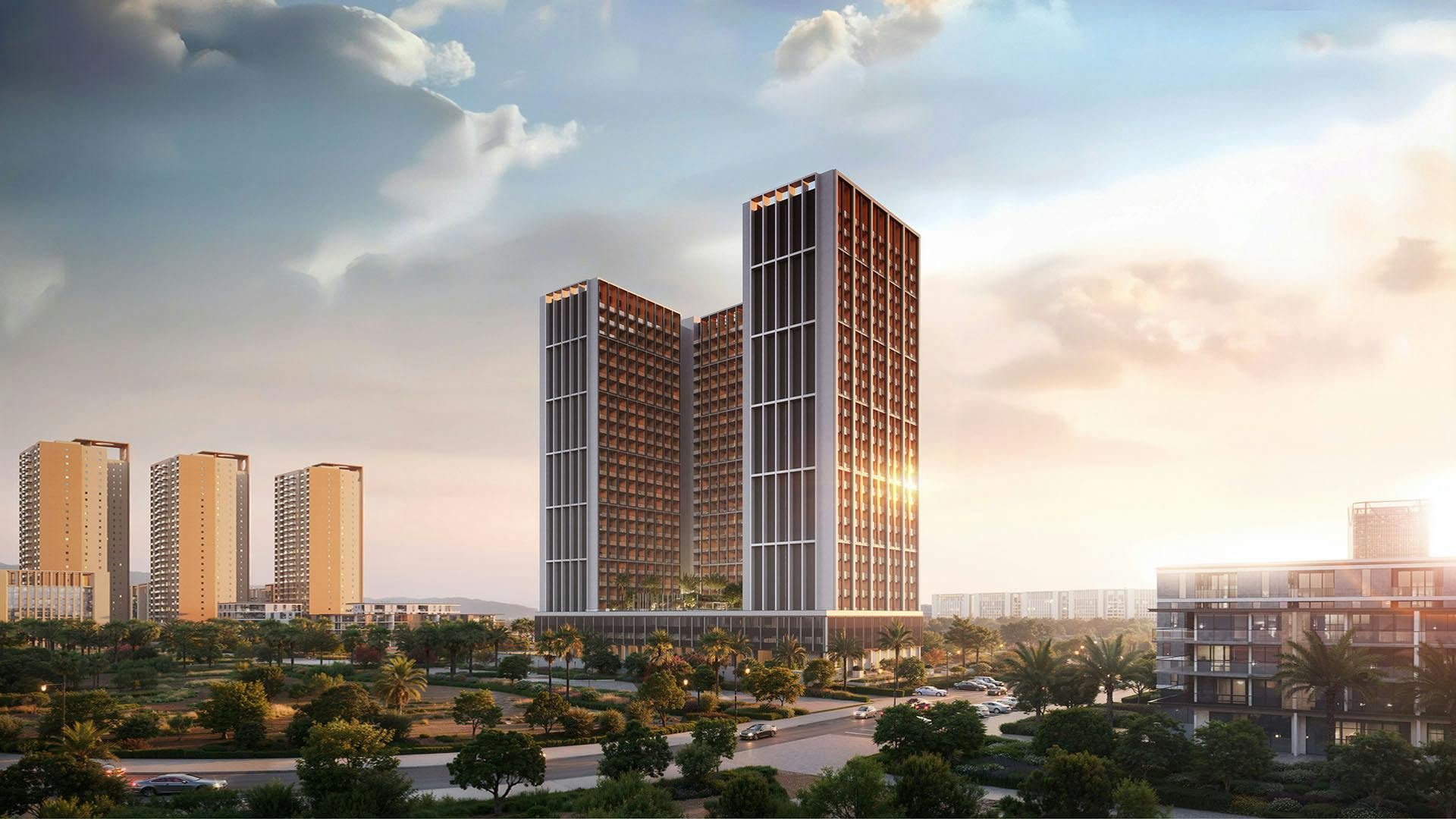 Binghatti Elite render, Dubai Production City, Dubai