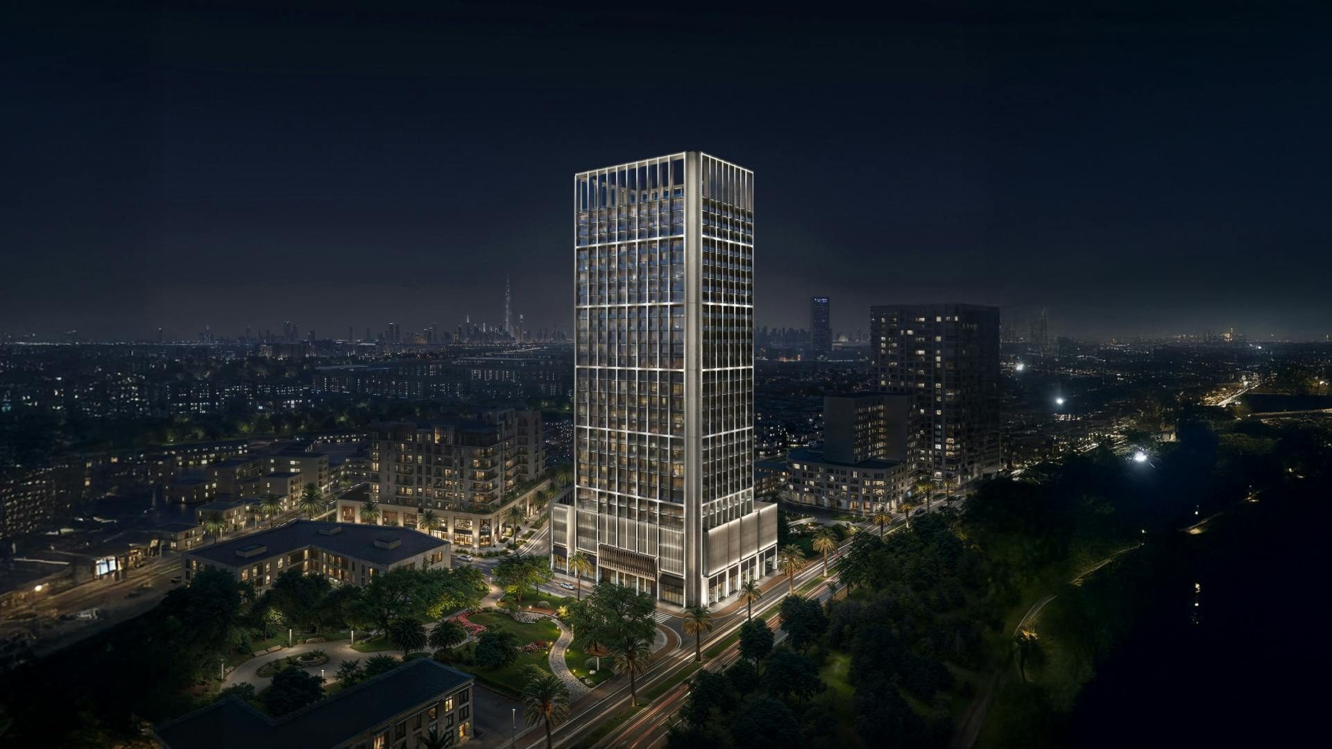Binghatti tower render, Dubai