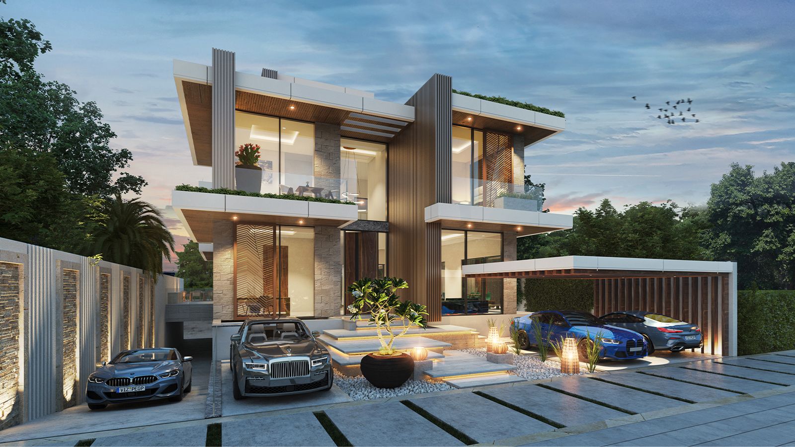 DAMAC residence render, Dubai