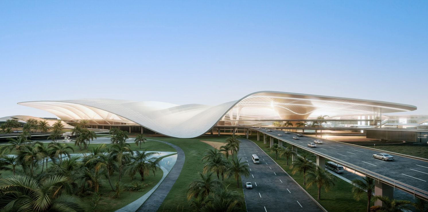 Al Maktoum International Airport expansion render
