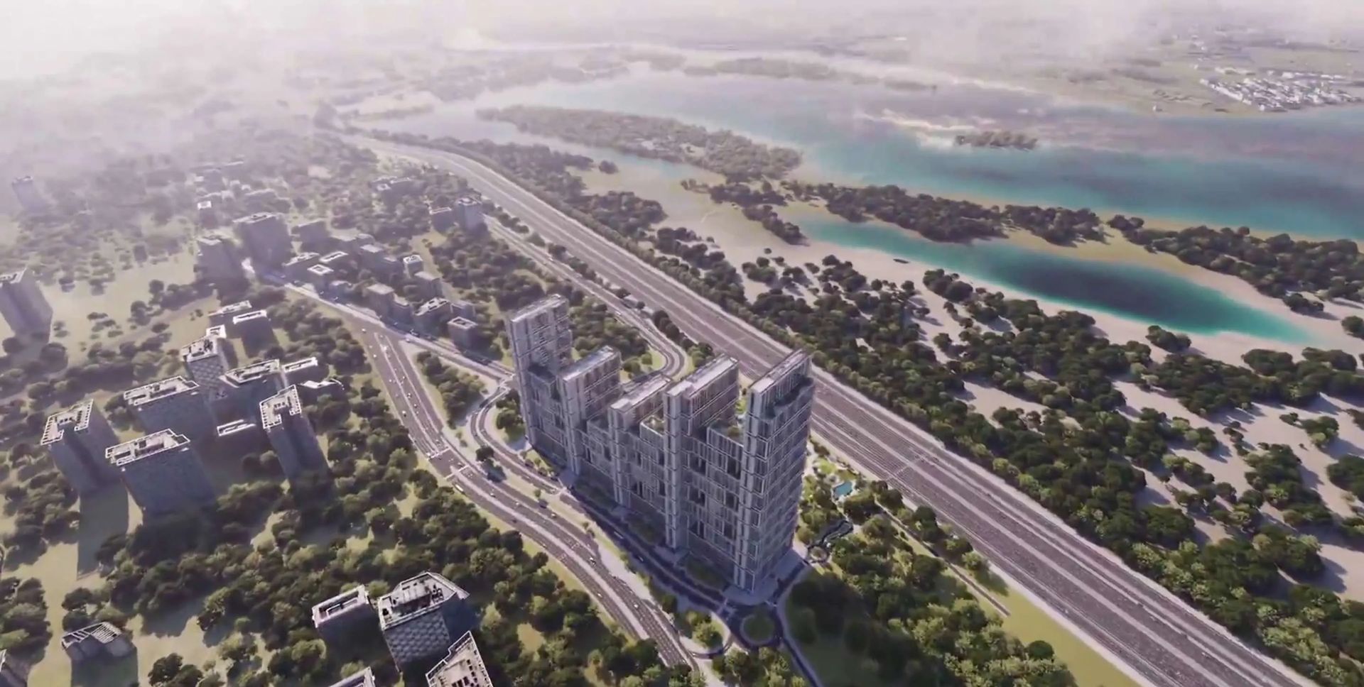 Sobha Realty tower render, Dubai