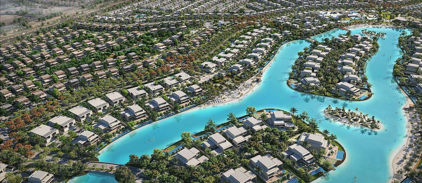 Tilal Al Ghaf lagoon community